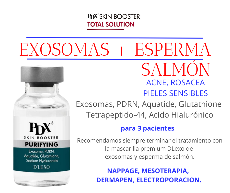 pdx3 acne rosacea exosomas otesaly botox medisco