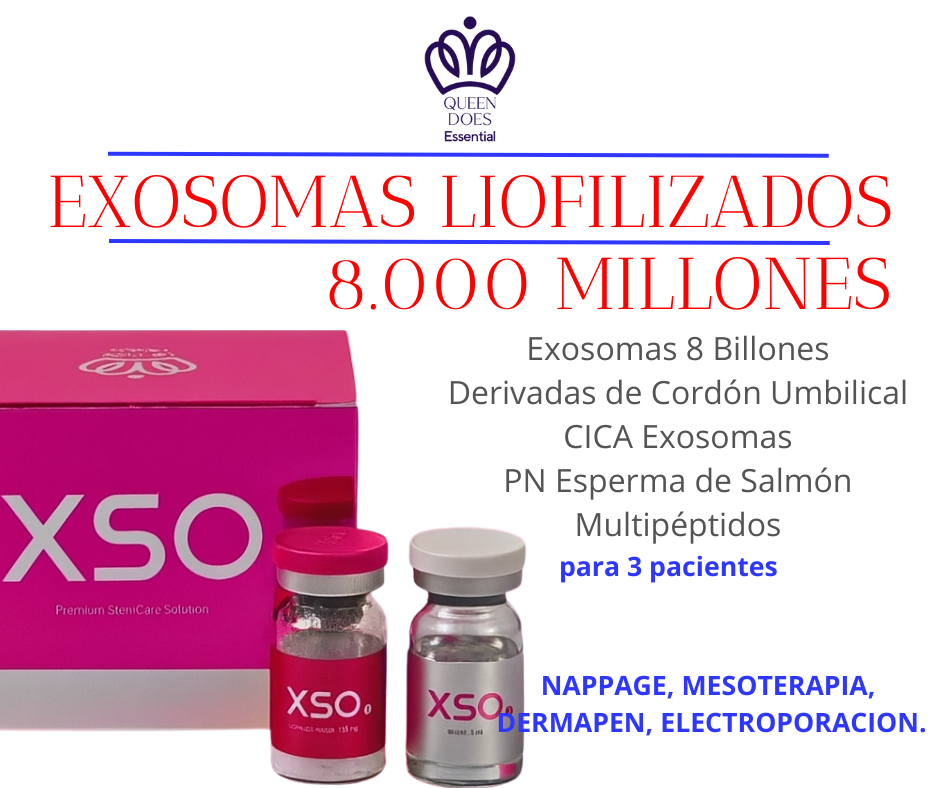 xso exosomas humano liofilizadas otesaly botox medisco