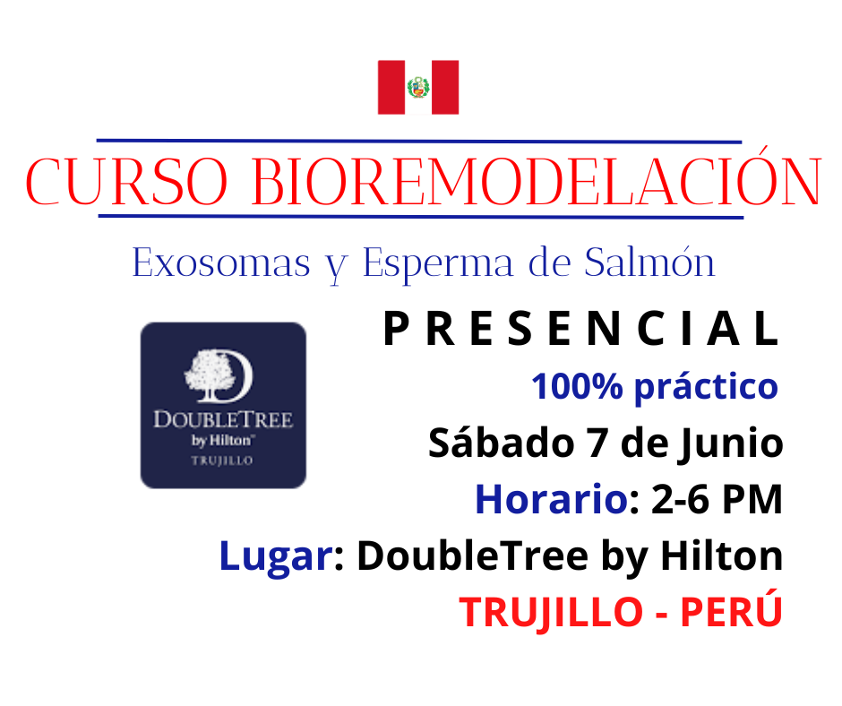 curso exosomas bioestimulacion de colageno esperma de salmon lima peru