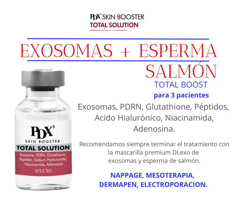 pdx5 exosomas total boost otesaly botox medisco