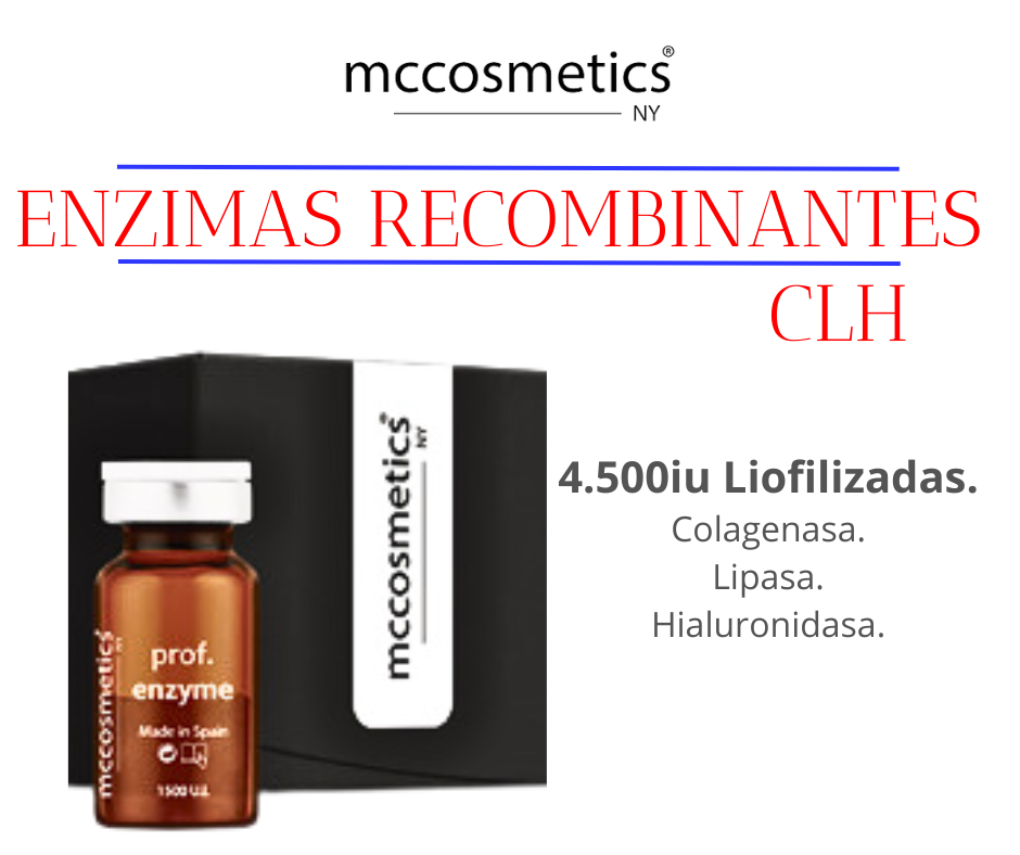 enzimas recombinantes clh lipoliticas colagenasa hialuronidasa lipasa otesaly botox medisco